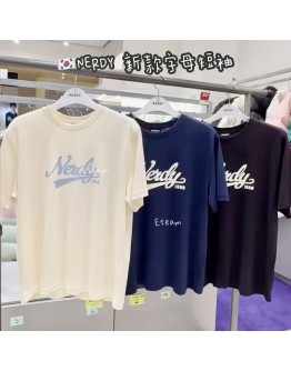 【代购】NERDY 新款字母LOGO短袖 N8
