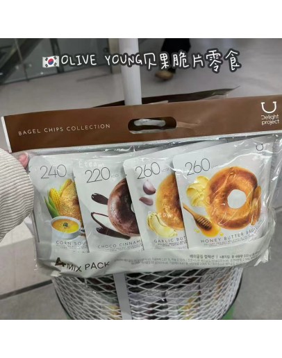 【代购】Olive young贝果脆片零食