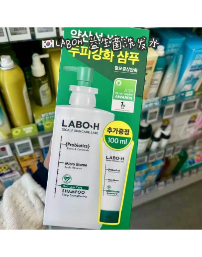 【代购】LABOH 益生菌洗发水 750ML+100ML