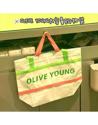 【代购】OLIVE YOUNG大容量购物袋