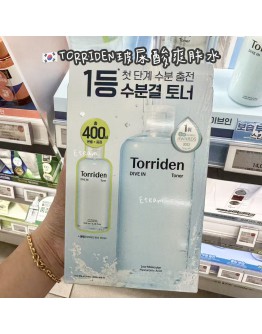 【代购】TORRIDEN 玻尿酸爽肤水 300ML+100ML