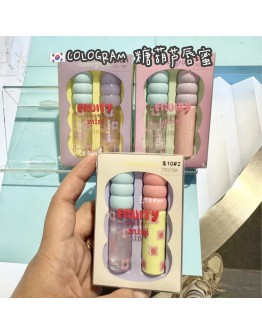 【代购】COLORGRAM 糖葫芦迷你唇蜜套盒