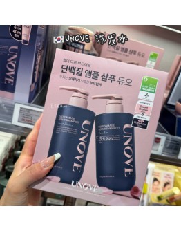 【代购】UNOVE 洗发水 500ML+500ML