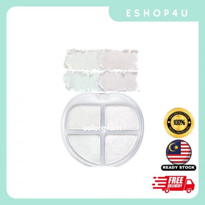 【现货】COLORGRAM 四色眼影高光