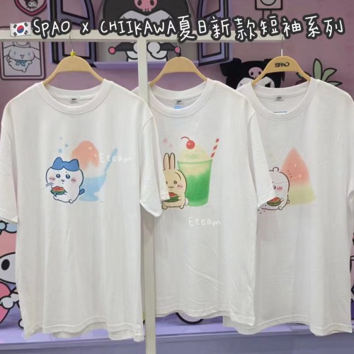 【代购】SPAO X CHIIKAWA夏日新款短袖系列