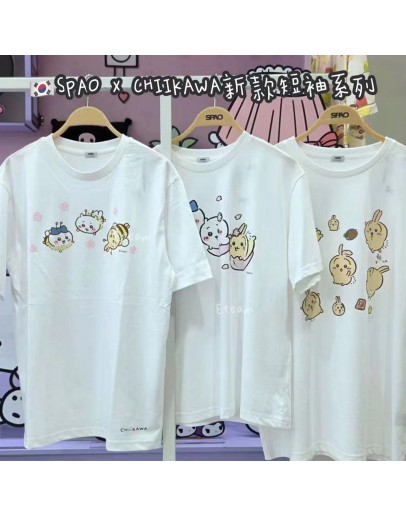 【代购】SPAO X CHIIKAWA新款短袖系列 