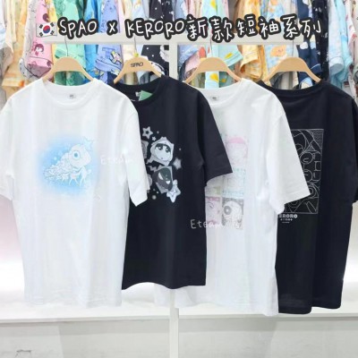 【代购】SPAO X KERORO新款短袖系列
