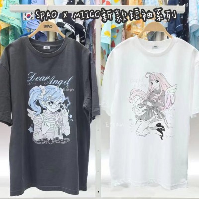 【代购】SPAO X MIIGO新款短袖系列