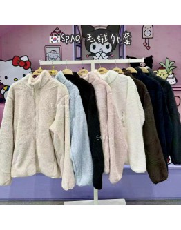 【代购】SPAO 毛绒外套
