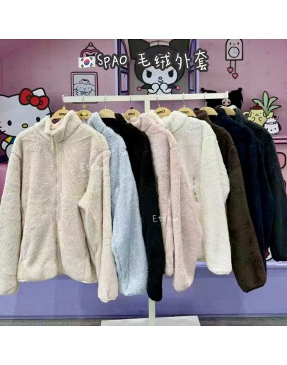 【代购】SPAO 毛绒外套