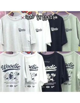 【代购】SPAO新款小熊印花短袖