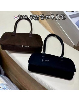 【代购】SPAO 简约长款单肩包