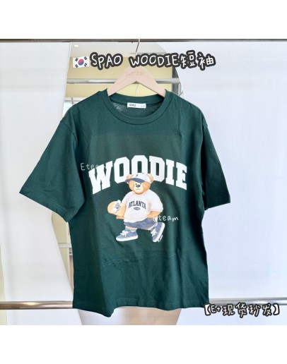 【现货】SPAO WOODIE短袖 S11