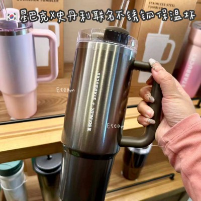 【代购】STARBUCKS星巴克Ｘ史丹利联名不锈钢保温杯 887ML