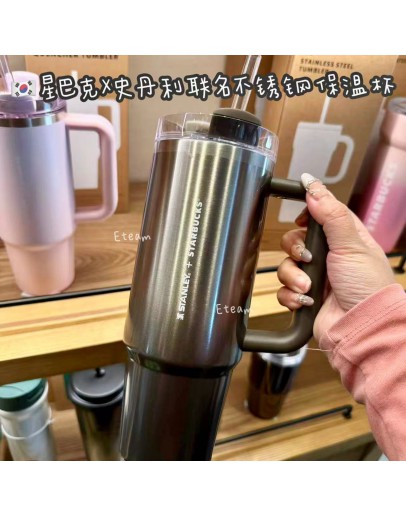 【代购】STARBUCKS星巴克Ｘ史丹利联名不锈钢保温杯 887ML