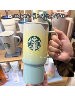 【代购】STARBUCKS 夏日渐变吸管杯​​ 591ML