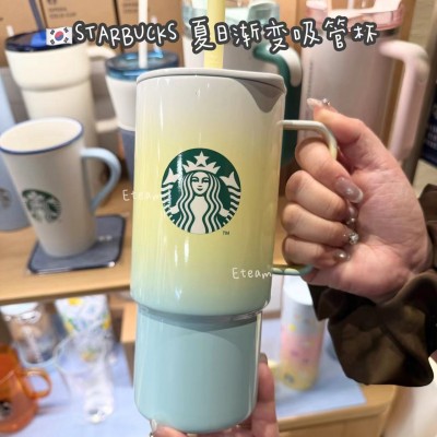 【代购】STARBUCKS 夏日渐变吸管杯​​ 591ML