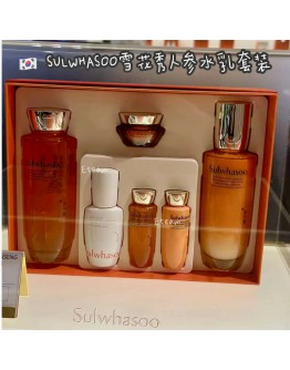 【代购】SULWHASOO雪花秀人参水乳套装
