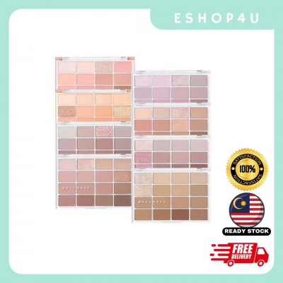 【现货】WAKEMAKE多功能16色眼影盘