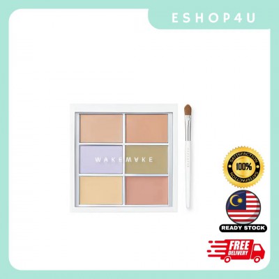 【现货】WAKE MAKE 唯可魅6色遮瑕盘