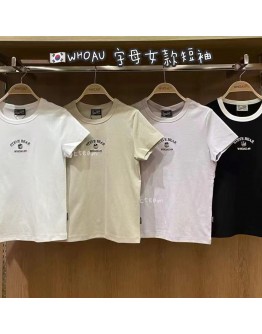 【代购】WHOAU字母女款短袖