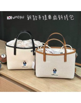 【代购】WHOAU新款手提单肩斜挎包 W2