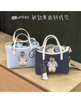【代购】WHOAU新款手提单肩斜挎包 W3