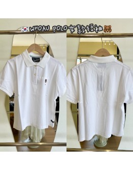 【现货】WHOAU 女款POLO短袖