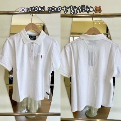 【现货】WHOAU 女款POLO短袖