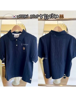 【现货】WHOAU 女款POLO短袖