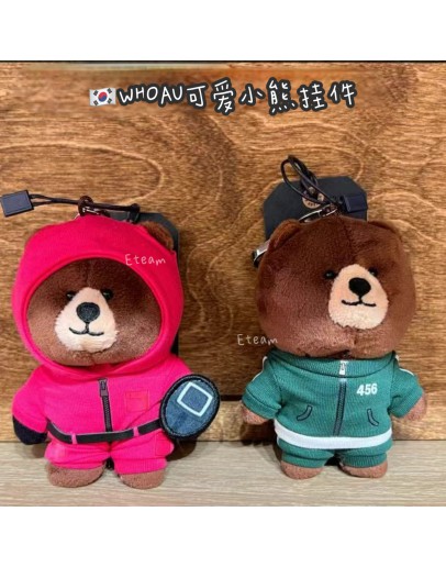 【代购】WHOAU可爱小熊挂件 W12