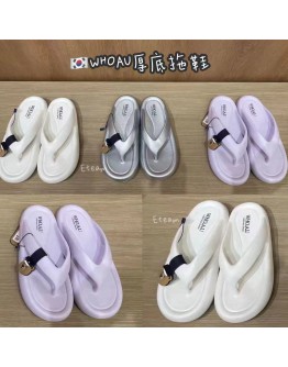 【代购】WHOAU厚底拖鞋