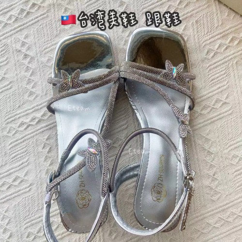 【现货】  台湾美鞋 跟鞋 白色/250/40码